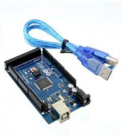 ARDUINO MEGA 2560 R3 BOARD with USB CABLE- Made in Italy