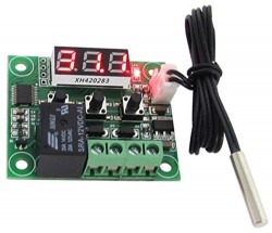 W1209 12V Digital Temperature Controller Module W/ Display and NTC Waterproof Temperature Sensor