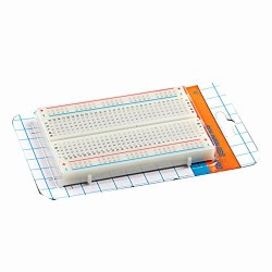 Solderless Self-Adhesive Breadboard Nickel Plated Bread Board Or Solderless Pieces PCB Circuit Test Board, Project Board (400 Tie Points) for DIY Projects