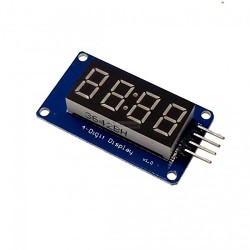 4-digit display with Tm1637 Clock Display Module