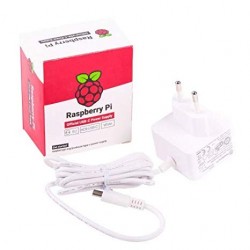  Raspberry Pi 15.3W USB-C Power Supply for Raspberry Pi 4 Mobel B (1GB/2GB/4GB Model) 